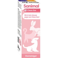 Sanimal Clean Ear Oorreiniger - 2 x 60 ml product name