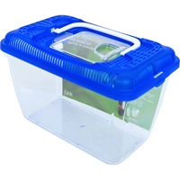 Penn Plax Fauna Box met Blauwe Deksel 3,8 liter Penn Plax Fauna Box met Blauwe Deksel 3,8 liter