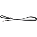 Beeztees Balacron Ax kunstleer hondenriem zwart 180 x 2.5 cm