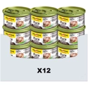 12x GimDog Little Darling Pure Delight Kip - Rund 85 gr