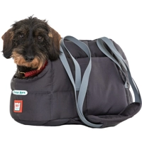 Doctor Bark Dog Carrier Bag - S - Grijs product name