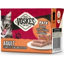 Voskes Kattenvoer Nat Paté Adult Kalkoen met Kip&Pompoen 85 gr