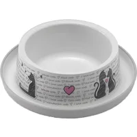 Moderna Trendy Dinner Voerbak - Cats in Love Moderna Trendy Dinner Voerbak - Cats in Love