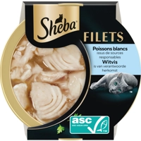 Sheba Filets met Duurzame Witvis in Saus product name