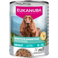 6x Eukanuba Special Care Hond Nat Adult Sensitive Digestion 400 gr 6x Eukanuba Special Care Hond Nat Adult Sensitive Digestion 400 gr