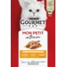 GOURMET Mon Petit Intense gevogelte met Eend, Kip, Kalkoen kattenvoer nat 6x50gr