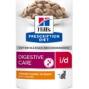 Hill's Prescription Diet I/D Digestive Care Kat Natvoer met Kip 12x85g maaltijdzakje multipack