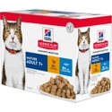 Hill's Science Plan Kat Mature Adult Natvoer Multipack Classic (12x85g)