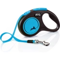 Flexi Rollijn New Neon Tape 5 mtr tot 15 kg Blauw