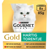 Gourmet Gold Hartig Torentje - 16 x 85 g product name