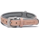 Beeztees Balacron Ax kunstleer roze halsband hond 29-35 cm x 15mm