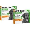 2x Frontline Combo Spot On Anti Vlooien en Teken Druppels Hond 2 - 10 kg 6 pipetten