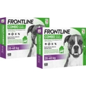 2x Frontline Combo Spot On Anti Vlooien en Teken Druppels Hond 20 - 40 kg 6 pipetten