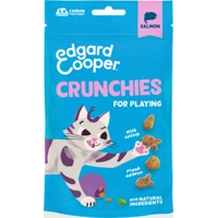 4x Edgard&Cooper Adult Crunchies Kattensnack Zalm 50 gr