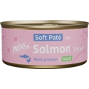 Prins Soft Paté Adult met zalm en kip natvoer kat 24 x 70 g