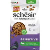 Schesir Monoproteïne Promo Kattenvoer Droog Sensitive Lam 400 gr Schesir Monoproteïne Promo Kattenvoer Droog Sensitive Lam 400 gr