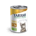 Yarrah Bio Brokjes In Saus Kattenvoer Kip 405 gr