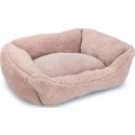 Beeztees Pluche Ligbed Kadi kat beige 47x37x18cm