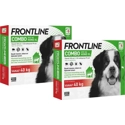 2x Frontline Combo Spot On Anti Vlooien en Teken Druppels Hond vanaf 40 kg 6 pipetten