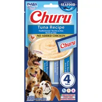 Inaba Hondensnack Churu Puree Dog Fish Tuna 4 x 14 gr Inaba Hondensnack Churu Puree Dog Fish Tuna 4 x 14 gr