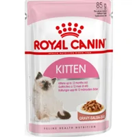96x Royal Canin Kitten Gravy Kattenvoer Nat 85 gr 96x Royal Canin Kitten Gravy Kattenvoer Nat 85 gr