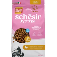Schesir Monoproteïne Promo Kattenvoer Kitten Droog Kip 400 gr Schesir Monoproteïne Promo Kattenvoer Kitten Droog Kip 400 gr