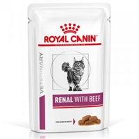 Royal Canin Renal Beef zakjes 12 x 85 gr