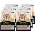 6x Pro Plan Adult Sterilised Delicate Digest Kip 1,5 kg