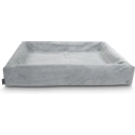 Bia bed rib hoes hondenmand grijs bia-6 100x80x15 cm