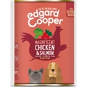 Edgard & Cooper Kip & Zalm Senior hond natvoer blik 400 gram
