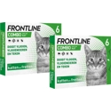 2x Frontline Combo Spot On Anti Vlooien en Teken Druppels Kat vanaf 1 kg 6 pipetten
