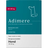 Adimere tegen vlooien en teken - hond (20-40 kg) - 6 pipetten product name