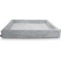 Bia bed rib hoes hondenmand grijs bia-7 120x100x15 cm