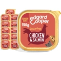 Edgard & Cooper Kip & Zalm Senior hond natvoer kuipjes 11 x 150gr