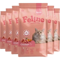 6x HobbyFirst Feline Kattenvoer Droog Senior 1,5 kg product name