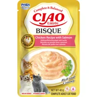 Ciao Kattenvoer nat Entrée Bisque Chicken & Salmon 40 gr Ciao Kattenvoer nat Entrée Bisque Chicken & Salmon 40 gr