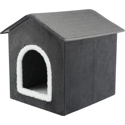 Trixie hondenmand / kattenmand huis livia grijs / wit 38x41x44 cm