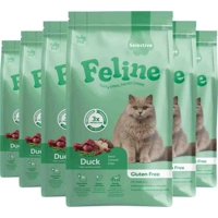 6x HobbyFirst Feline Kattenvoer Droog Sensitive Selective 1,5 kg product name