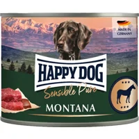 Happy Dog Sensible Pure Montana - Paard - 12 x 200 g Happy Dog Sensible Pure Montana - Paard - 12 x 200 g