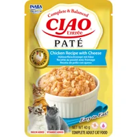 Ciao Kattenvoer Nat Entrée Paté Chicken & Cheese 40 gr Ciao Kattenvoer Nat Entrée Paté Chicken & Cheese 40 gr