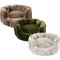 51 Degrees North Supersoft Hondenmand Rond - Donkerbruin - M 51 Degrees North Supersoft Hondenmand Rond - Donkerbruin - M