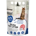 Premium silica kattenbakvulling bloemen Wit/roze 1-8mm - 5L
