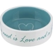 Trixie Keramische Voer/Waterbak: All you need is Love and a Pet 20 cm