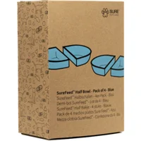 SureFeed Voerbak half - 4x - Blauw SureFeed Voerbak half - 4x - Blauw