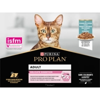 Purina Pro Plan Cat NutriSavour - Delicate - 10 x 85 g