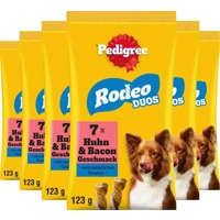 6x Pedigree Hondensnack Rodeo Kip 123 gr product name