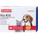 Beaphar Vlo Kill+ Kat en Hond tot 11kg - 6tbl