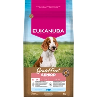 Eukanuba Hondenvoer Droog Grain Free Small/Medium Oceaanvis Senior 3 kg product name