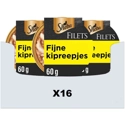 16x Sheba Filets Kattenvoer Natvoer Kipfilet Stukjes in Saus 60 gr