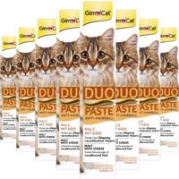 8x GimCat Anti-Hairball Duo-Paste Kaas&Mout 50 gr 8x GimCat Anti-Hairball Duo-Paste Kaas&Mout 50 gr